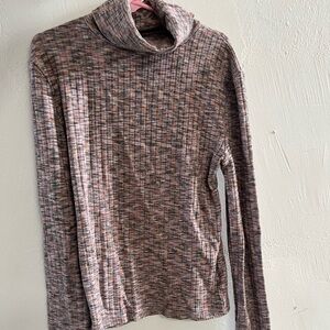 Madewell Multicolor Cowl Neck Sweater